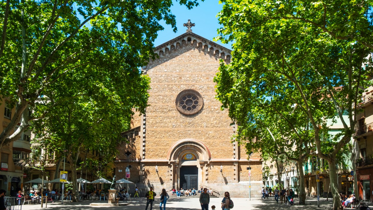 A Plaça de la Virreina, uma das mais especiais do bairro