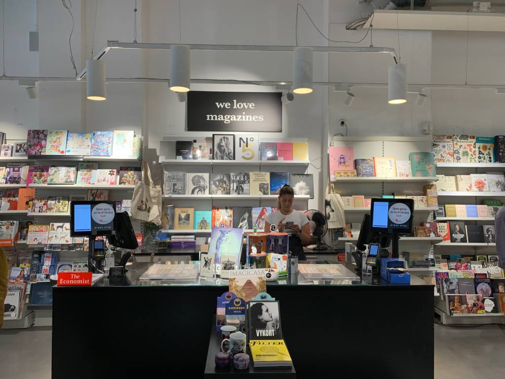 Södermalm – 1 A revistaria Press Stop, pra enfartar quem ama o cheiro do papel.