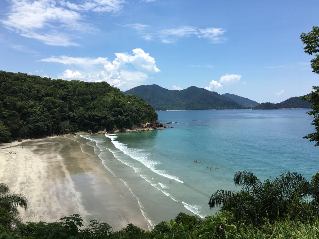 Praia Vermelha do Sul, Ubatuba, São Paulo