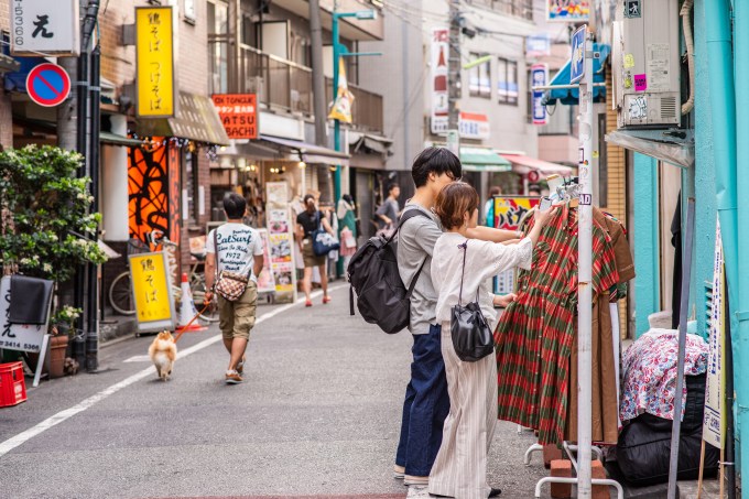 Bairro de Shimokitazawa, Tóquio, Japão