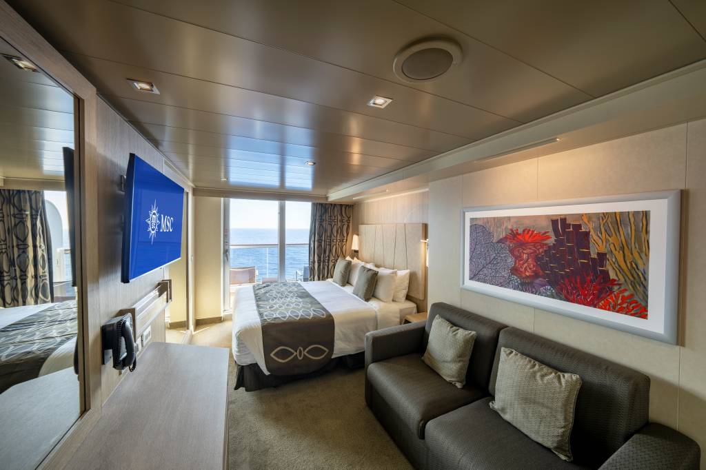 Varanda Deluxe, cabine, MSC Seashore