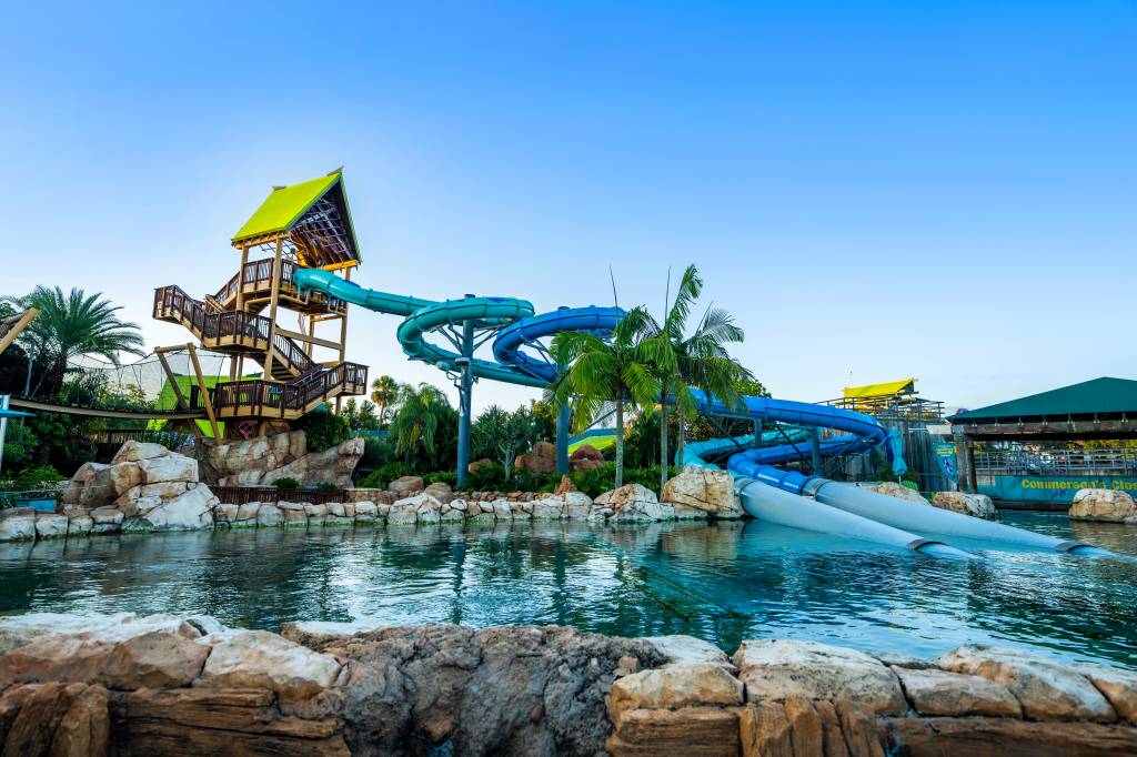 Reef Plunge, Aquatica, Orlando, Flórida, Estados Unidos