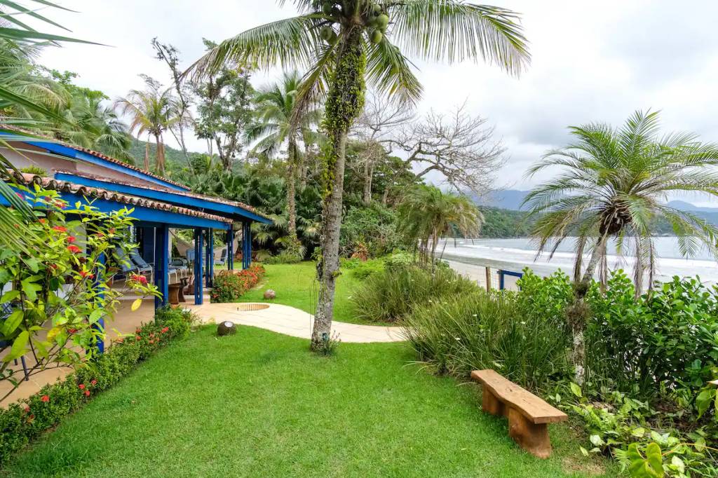 Casa Praia da Fortaleza, Ubatuba, São Paulo, Brasil