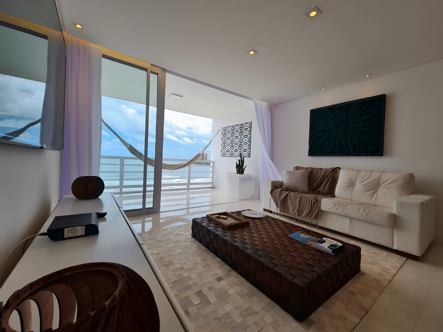 Apartamento com vista para o mar, Guarujá, São Paulo, Brasil 1 Apartamento-com-vista-para-o-mar-no-Guarujá-para-alugar-no-airbnb-em-São-Paulo-Brasil