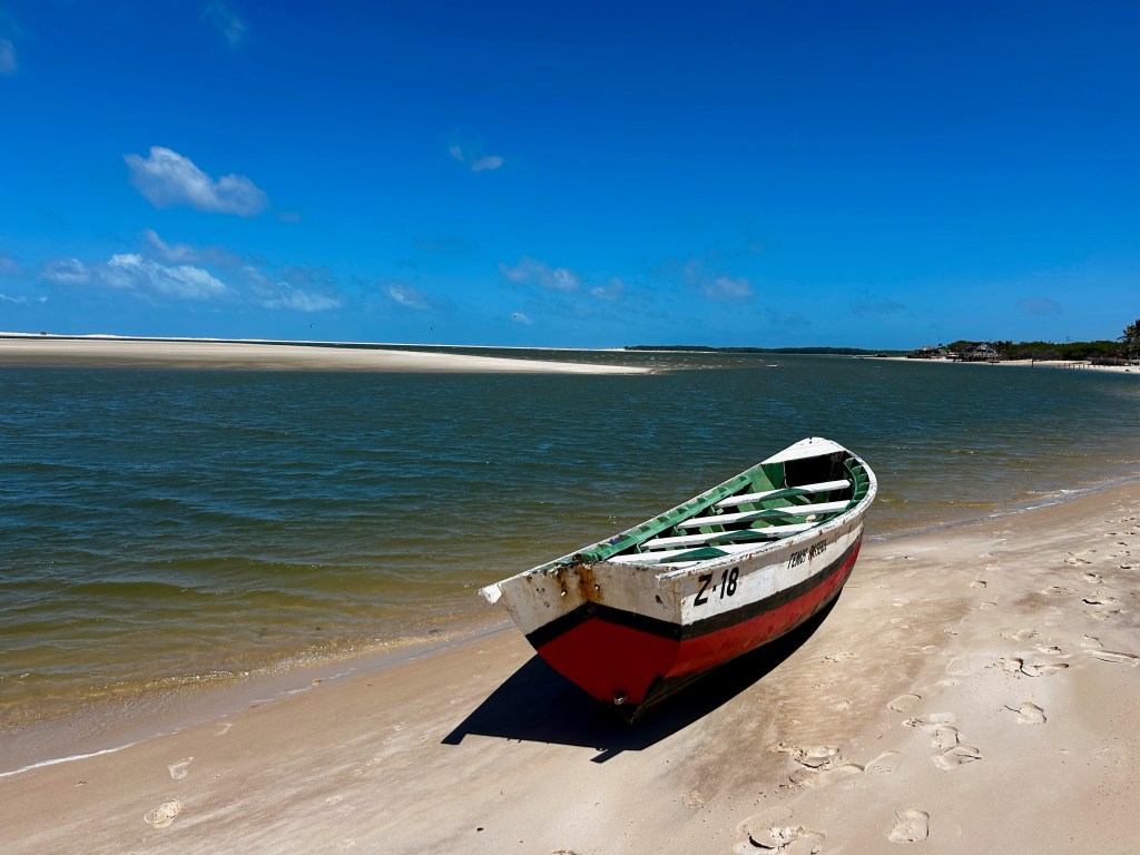 Onde o rio Preguiças encontra o mar