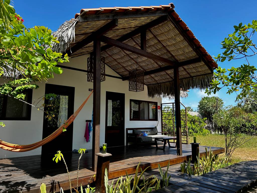 Atins – 1 Bangalô da La Ferme de Georges, que tem o melhor restaurante do vilarejo