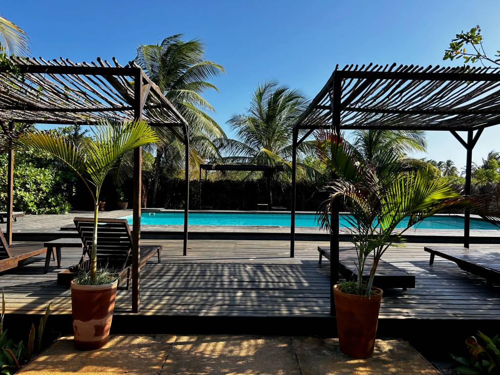 Atins – 10 A piscina da La Ferme de Georges
