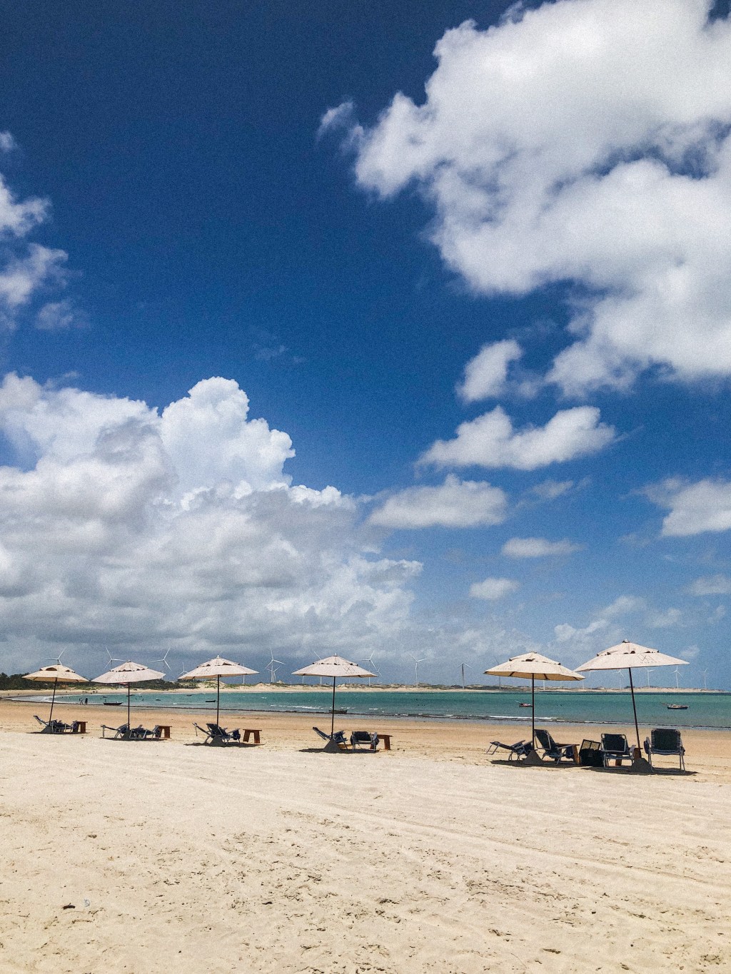 A infraestrutura de praia do Makena Hotel: Icaraizinho com upgrade