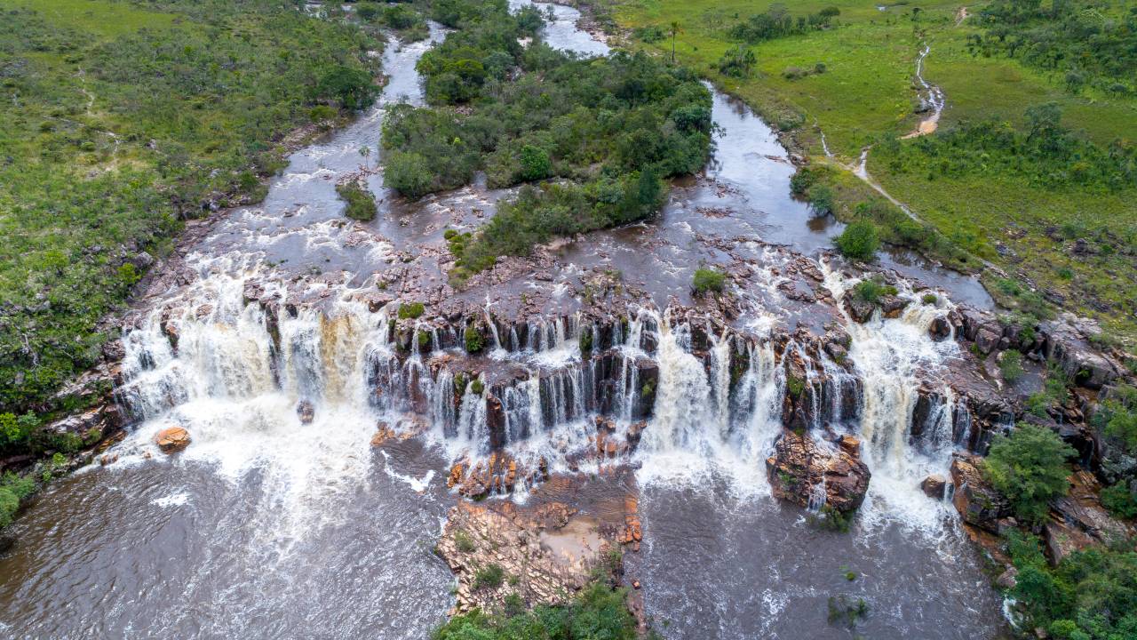 Catarata dos Couros, Chapada dos Veadeiros, Goiás