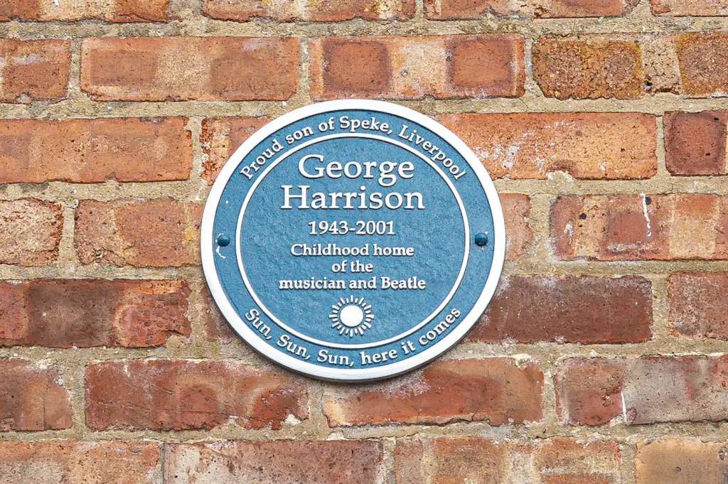 Casa George Harrison, Liverpool, Inglaterra Casa George Harrison, Liverpool, Inglaterra