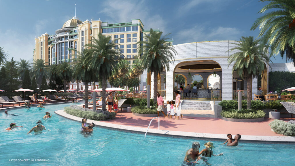 Helios Grand Hotel, Universal Epic Universe, Orlando, Flórida, Estados Unidos Helios Grand Hotel, Universal Epic Universe, Orlando, Flórida, Estados Unidos