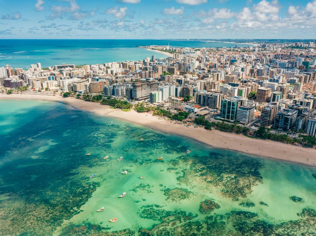 Vista aérea de Maceió