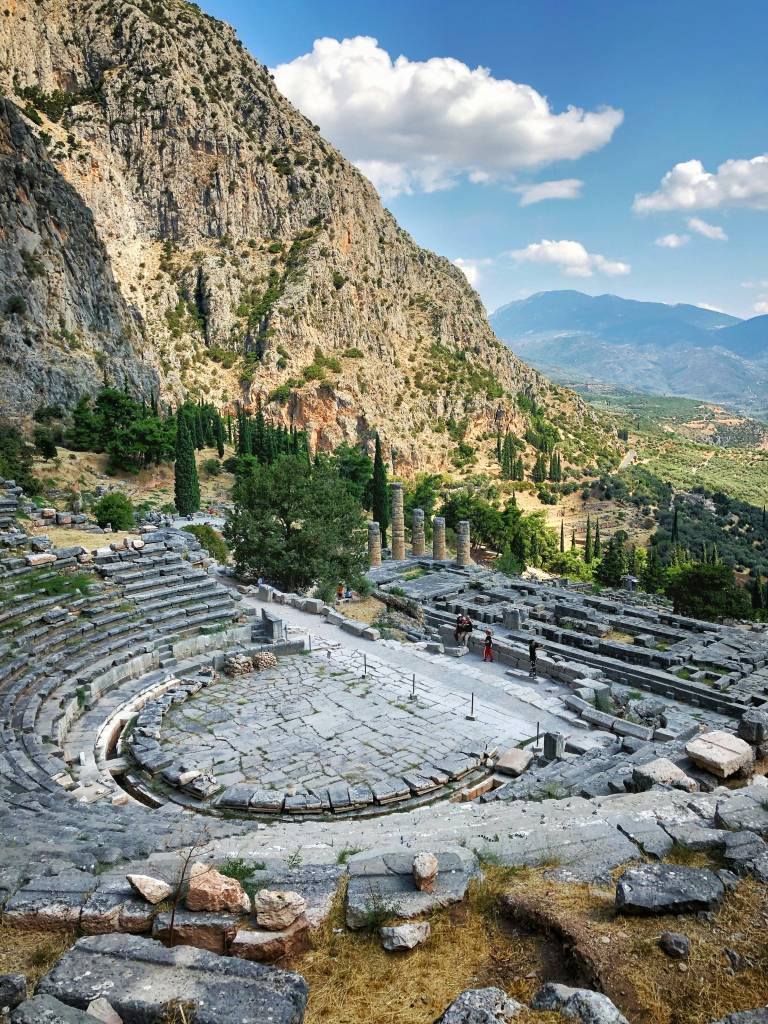 Teatro de Delfos, Delfos, Grecia