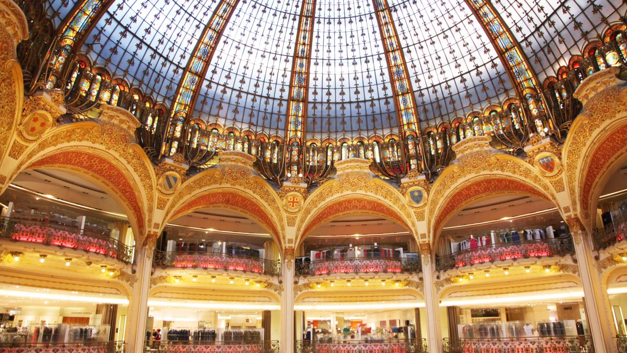 Galeries Lafayette, Paris, França