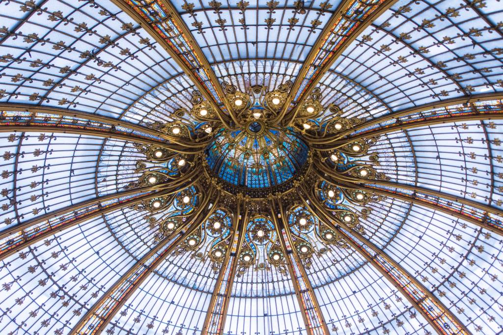Galeries Lafayette, Paris, França Galeries Lafayette, Paris, França
