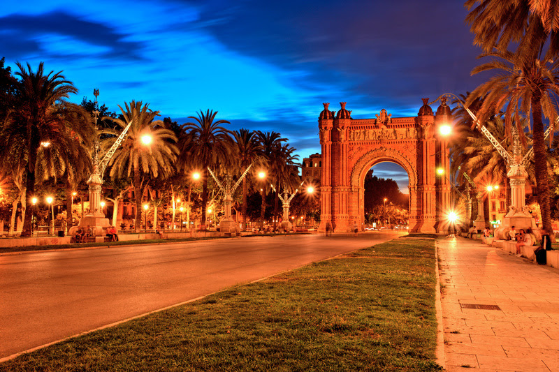 Arco do Triunfo, Barcelona, Espanha Arco do Triunfo, Barcelona, Espanha