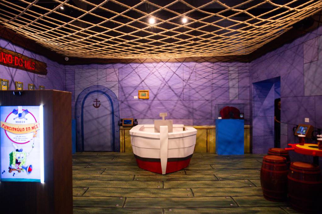 Bob Esponja: A Experiência, MIS Experience, São Paulo Bob Esponja: A Experiência, MIS Experience, São Paulo