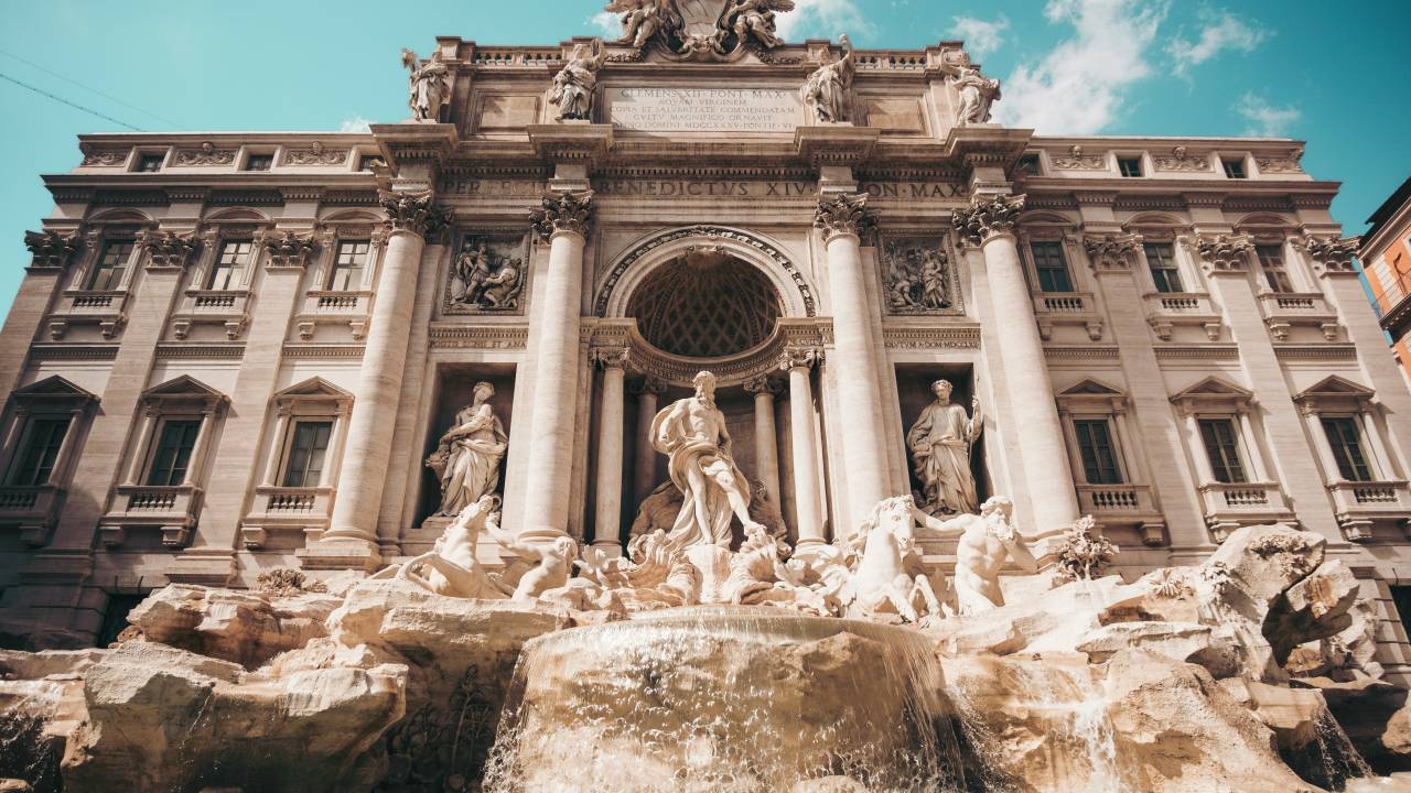 Fontana di Trevi, Roma, Itália