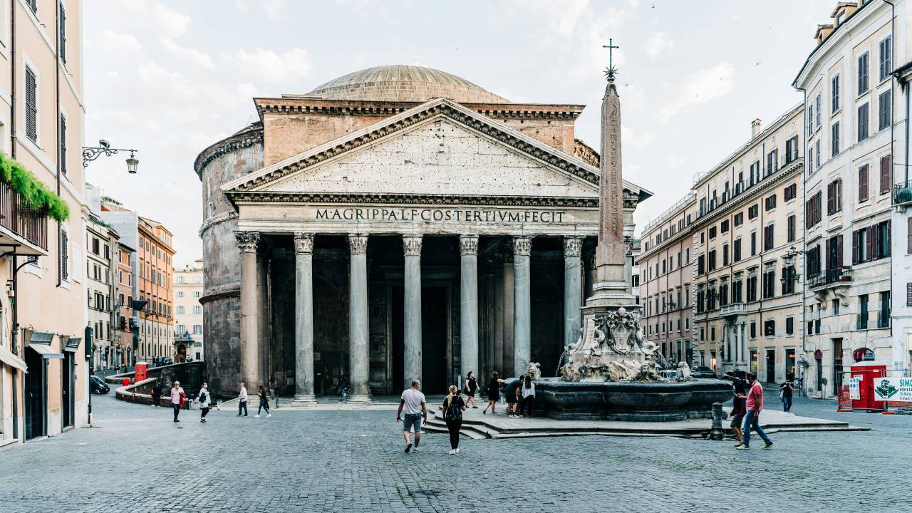 Fontana di Piazza della Rotonda, Roma, Itália