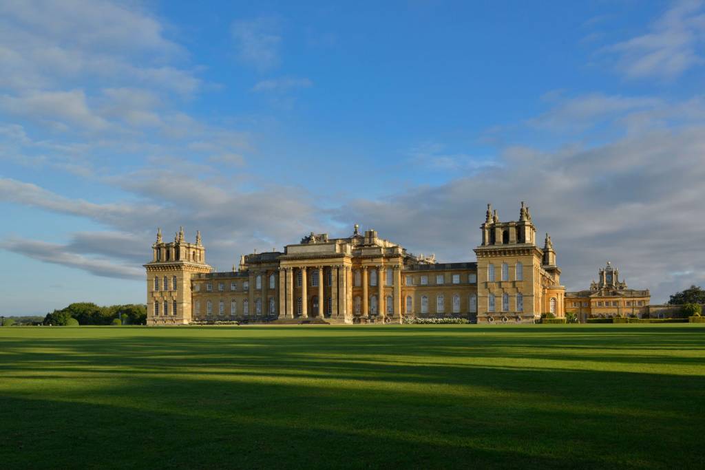 Jardins em Blenheim Palace Jardins no Blenheim Palace, Oxfordshire