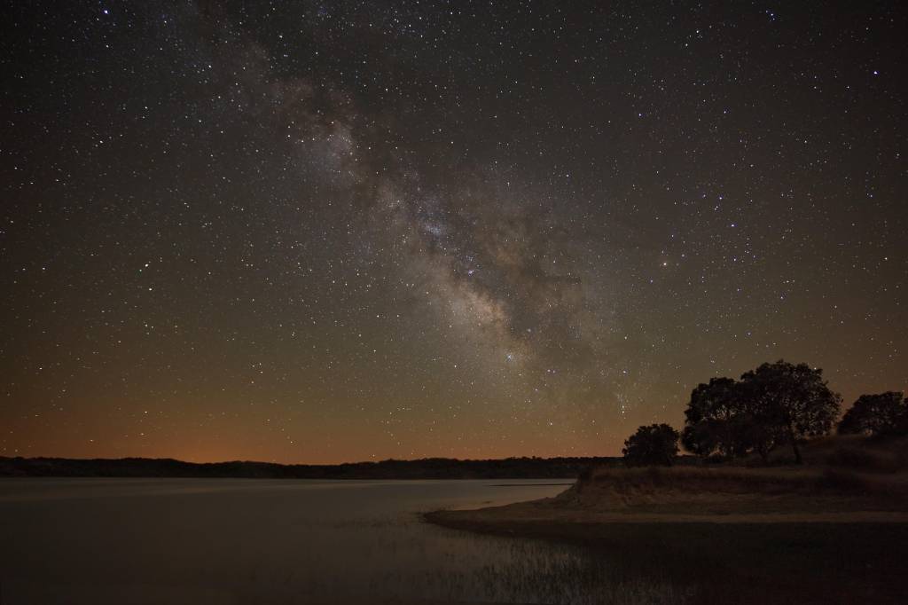 Ceu noturno em Alqueva – Credito Divulgaçao Reserva Dark Sky Alqueva Ceu noturno em Alqueva