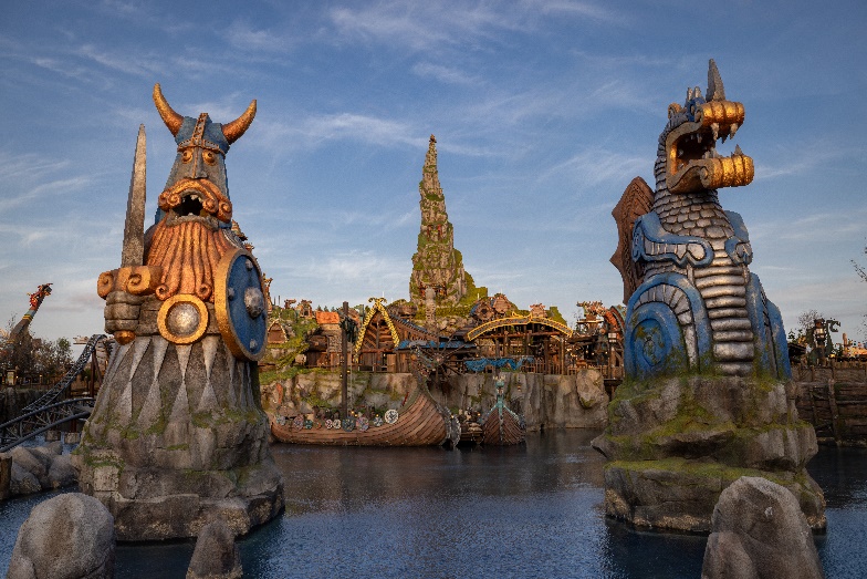 Isle of Berk de Como Treinar Seu Dragão, na Universal Orlando