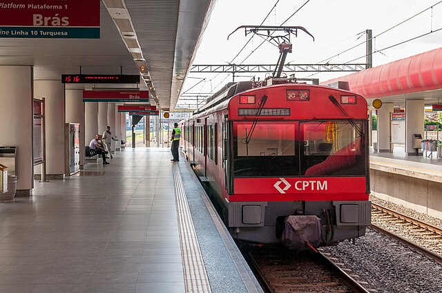 Estação CPTM em São Paulo