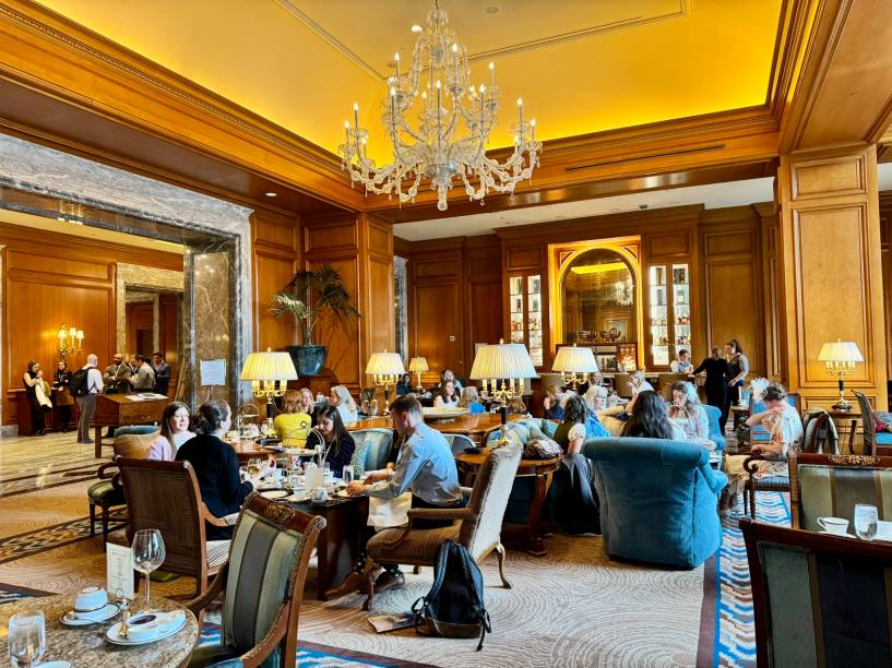 Salão elegante do Grand America Salão elegante do Grand America