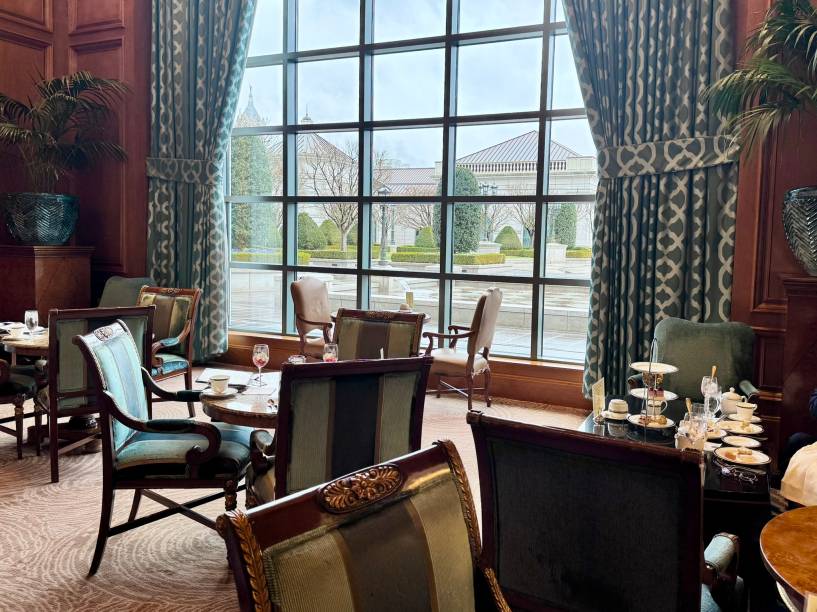 Geometria: chá da tarde com vista Geometria: chá da tarde com vista