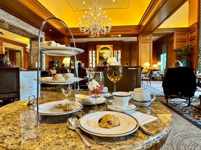 Chá da tarde no Grand America Chá da tarde no Grand America