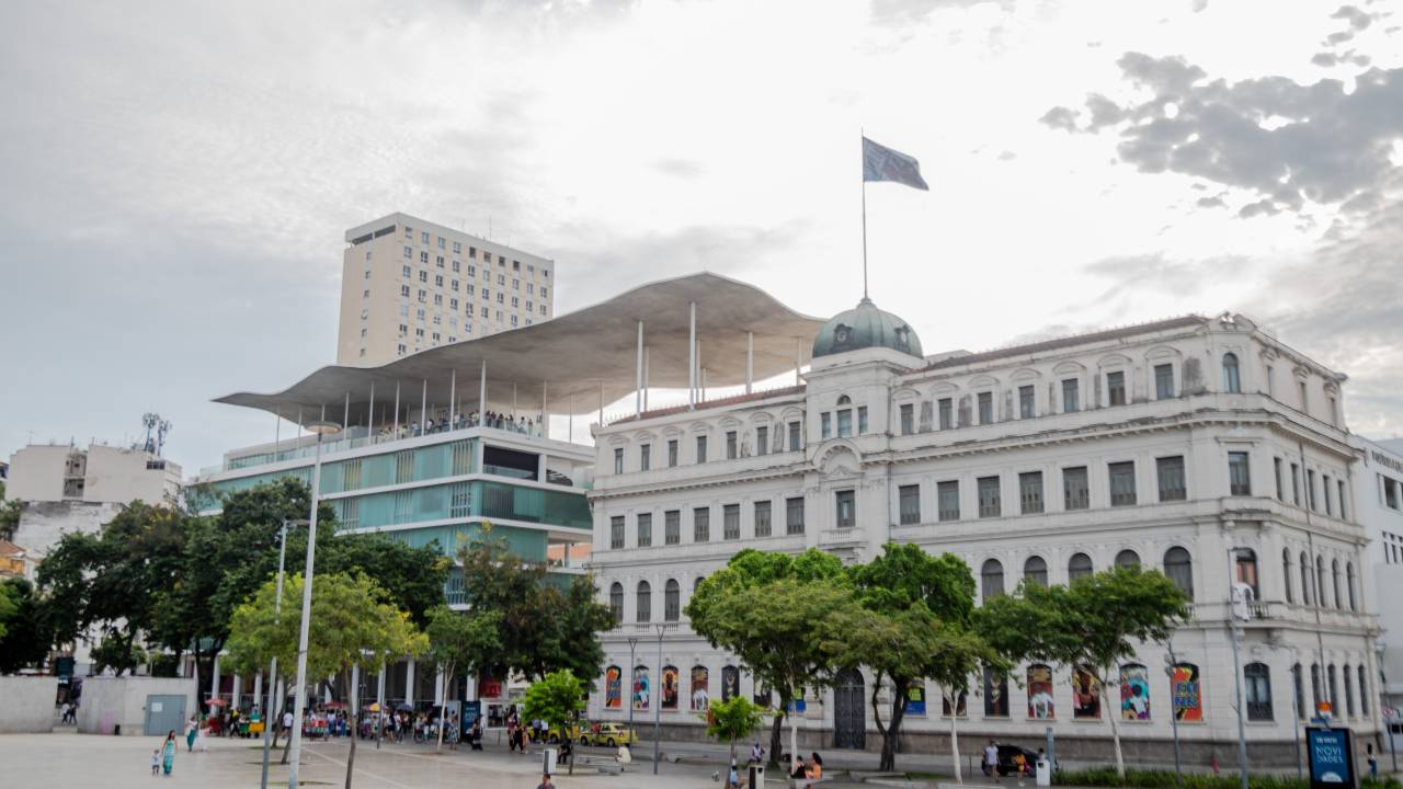 Fachada do Museu de Arte do Rio