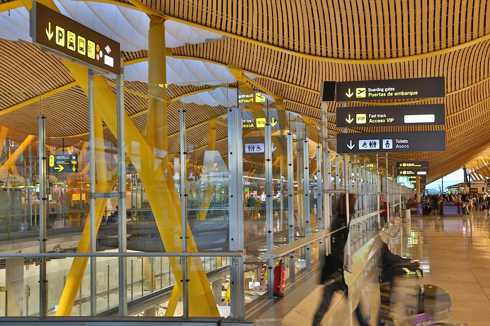 Aeroporto de Barajas, Madri, Espanha
