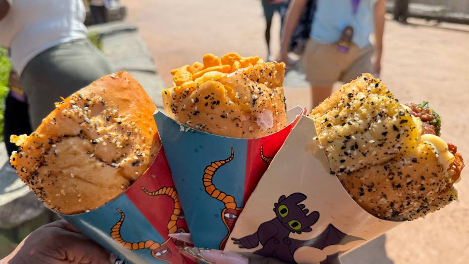 Os deliciosos cones de mac 'n cheese