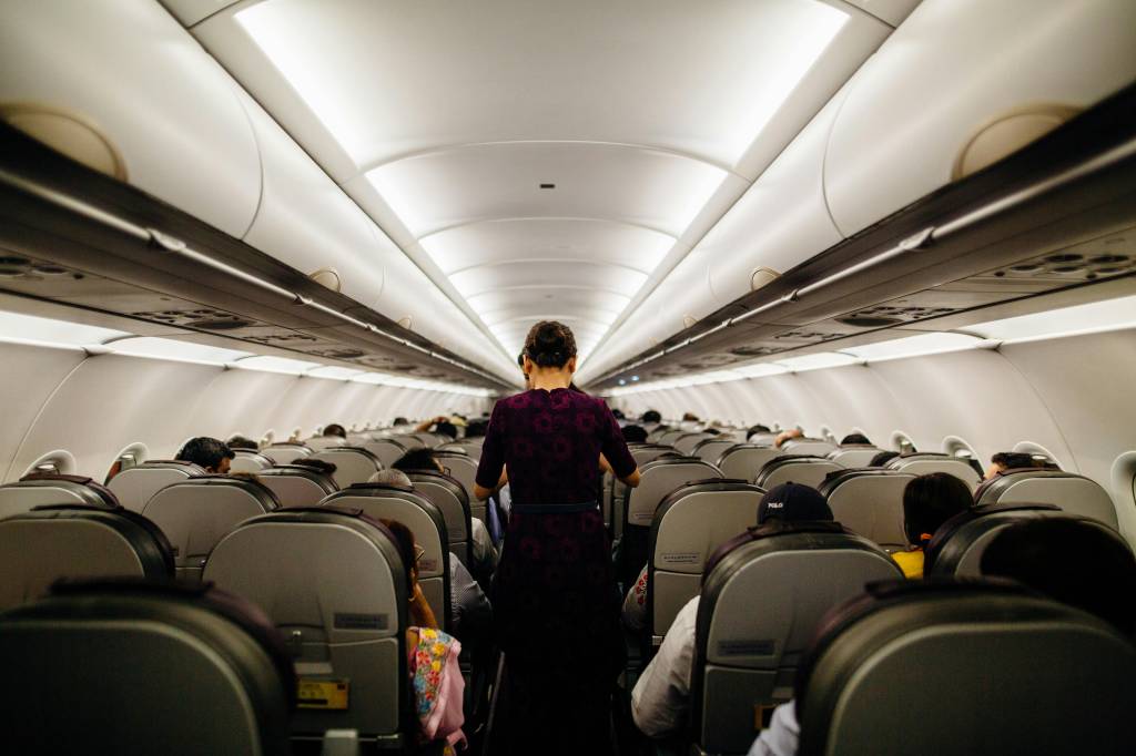 avião assentos