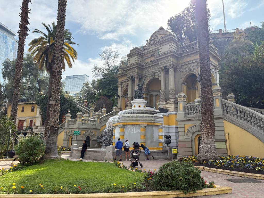 Cerro Santa Lucía, Santiago, Chile Cerro Santa Lucía, Santiago, Chile