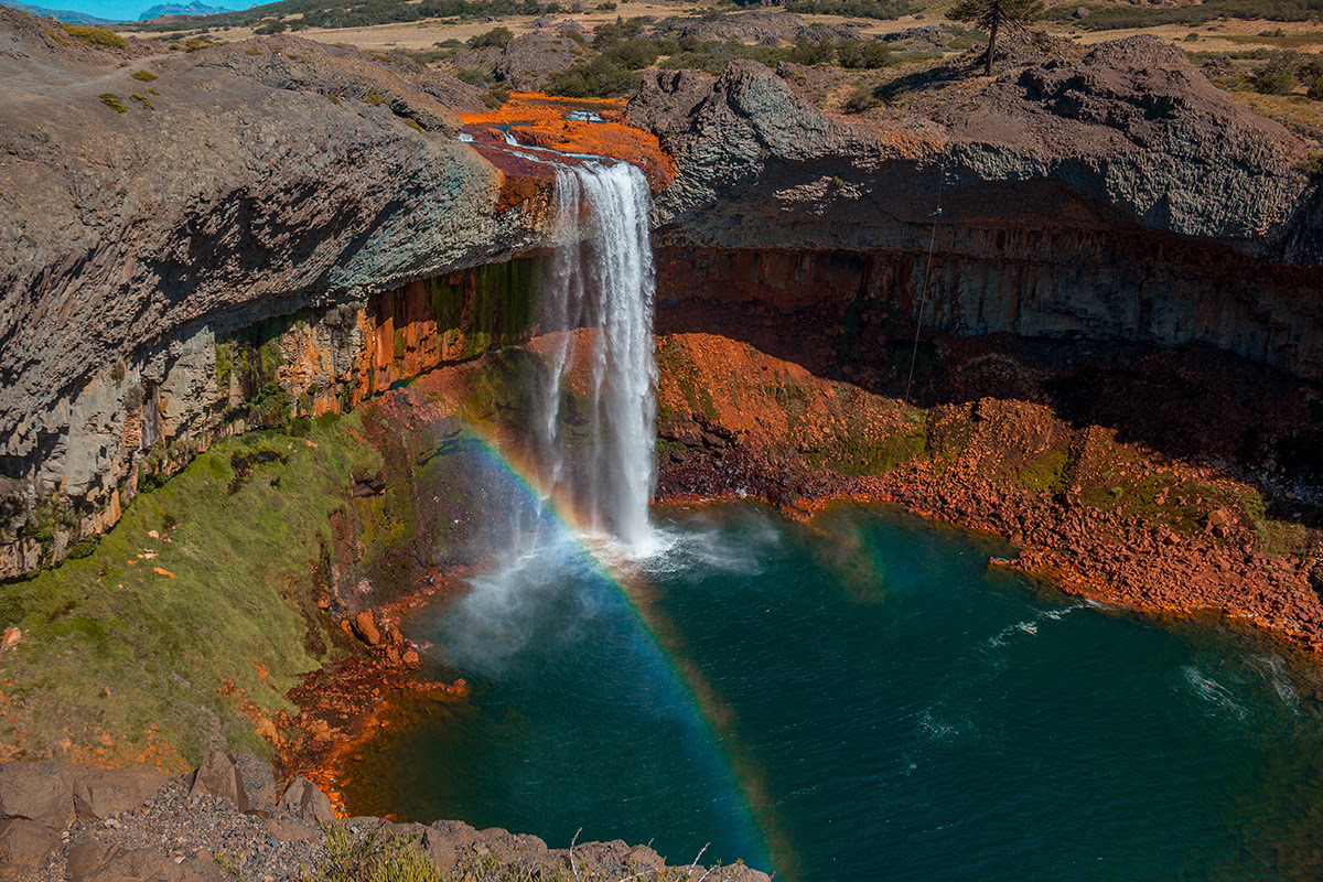 salto del agrio pantagonia