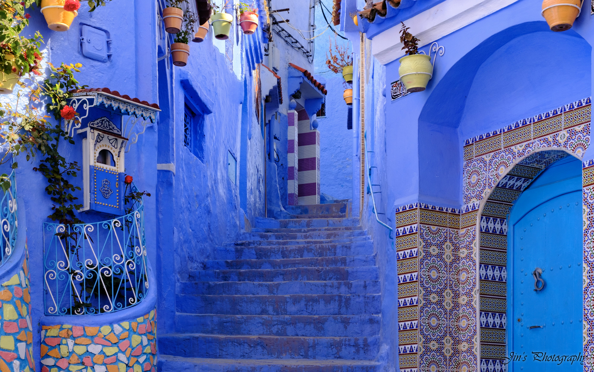 Chefchaouen cidade azul marrocos