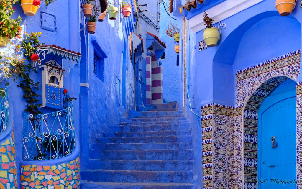 Chefchaouen cidade azul marrocos