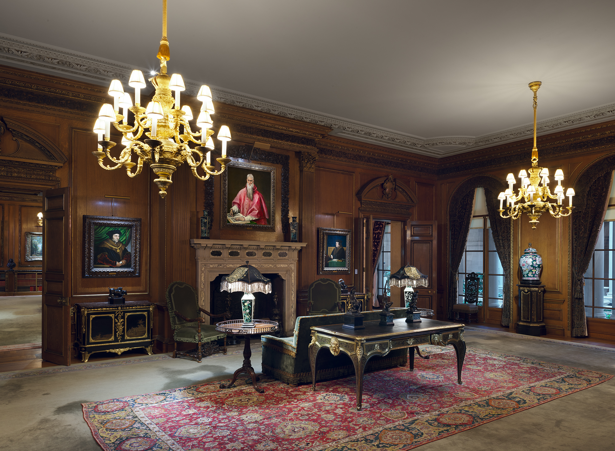 Living Hall, The Frick Collection, Nova York, Estados Unidos