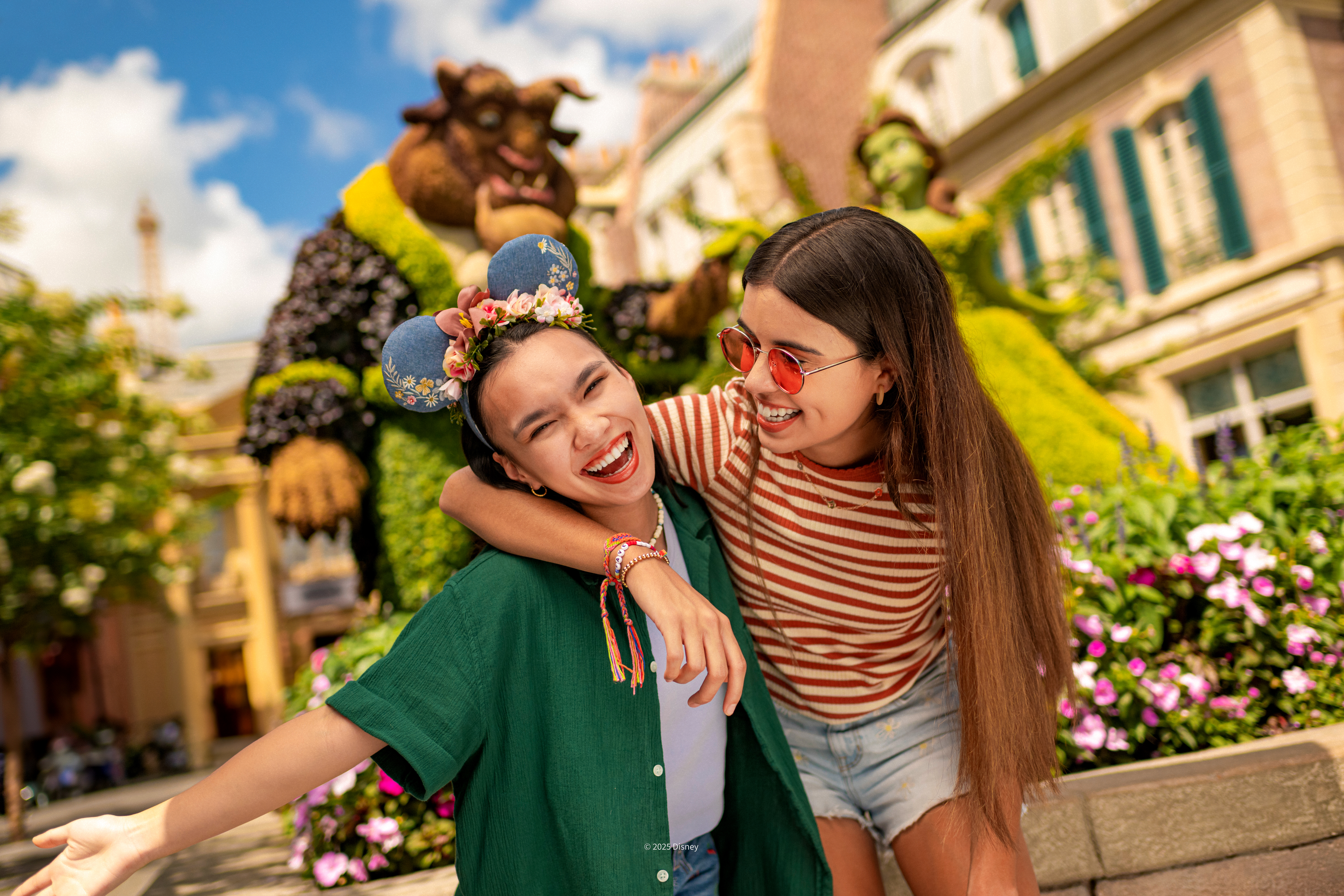 Walt Disney World Resort com amigos