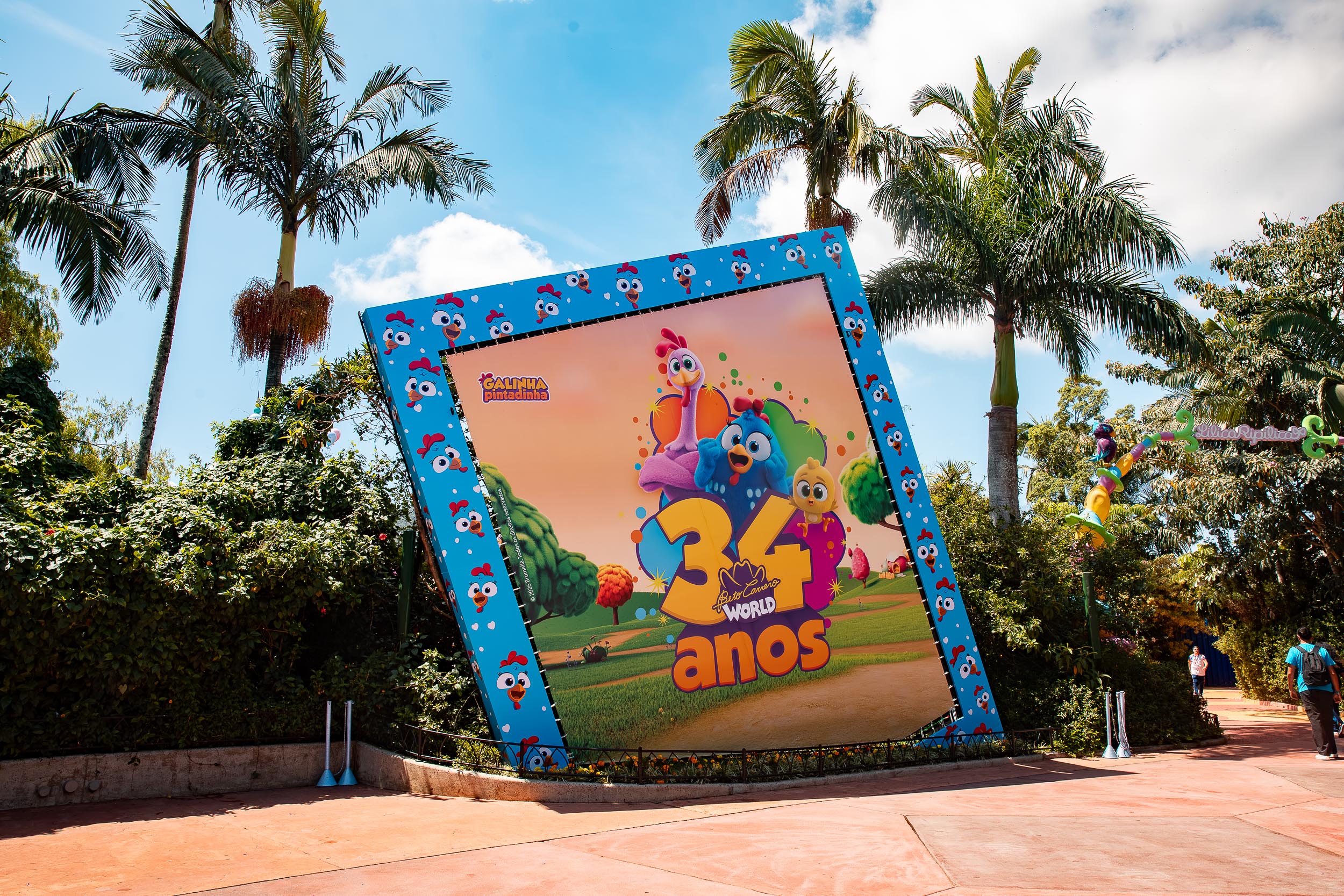 Galinha Pintadinha Beto Carrero World Penha