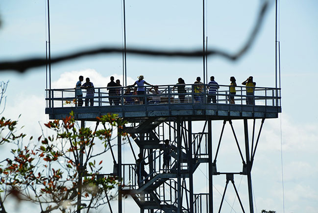 torre de observa&ccedil;&atilde;o do Musa, manaus